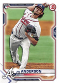 Ian Anderson #27 Atlanta Braves | 2021 Bowman