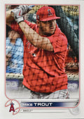 Mike Trout #27 Los Angeles Angels (Batting cage) | 2022 Topps