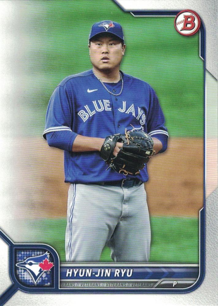 Hyun-Jin Ryu #27 Toronto Blue Jays | 2022 Bowman