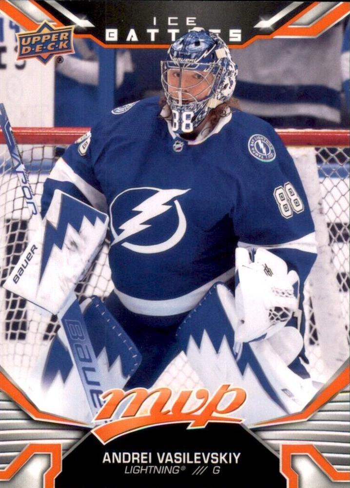 Andrei Vasilevskiy #27 Tampa Bay Lightning | 2022-23 Upper Deck MVP Ice Battles