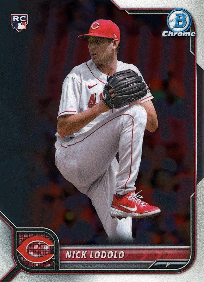 Nick Lodolo #27 Cincinnati Reds | 2022 Bowman Chrome