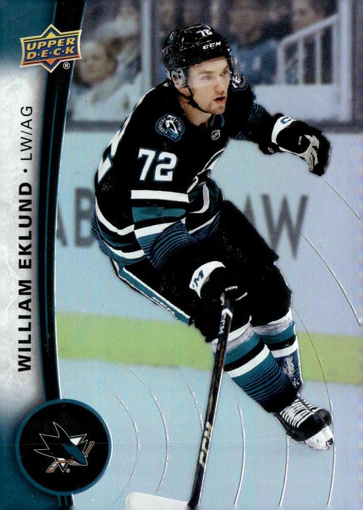 William Eklund #27 San Jose Sharks | 2025-26 Upper Deck Tim Hortons Collector's Series