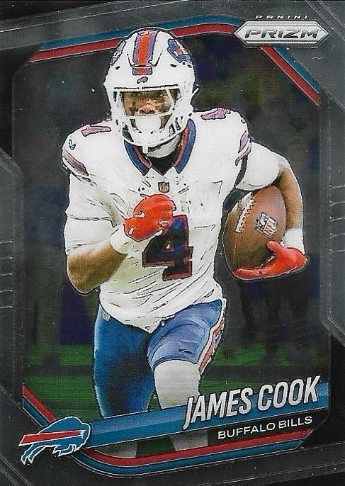 James Cook #27 Buffalo Bills | 2025 Panini Prizm | NFL Football