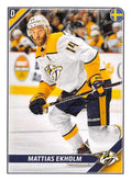 Mattias Ekholm #280 Nashville Predators | 2019-20 Topps NHL Sticker Collection