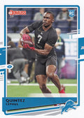 Quintez Cephus #280 Detroit Lions | 2020 Panini Donruss | NFL Football