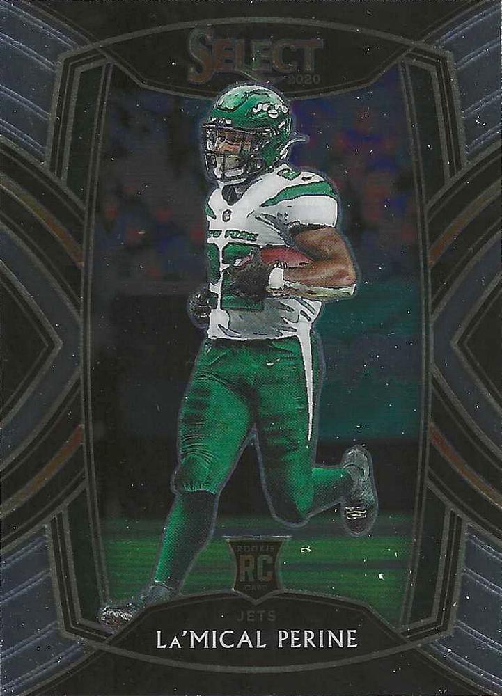La'Mical Perine #280 New York Jets | 2020 Panini Select |  | NFL Football