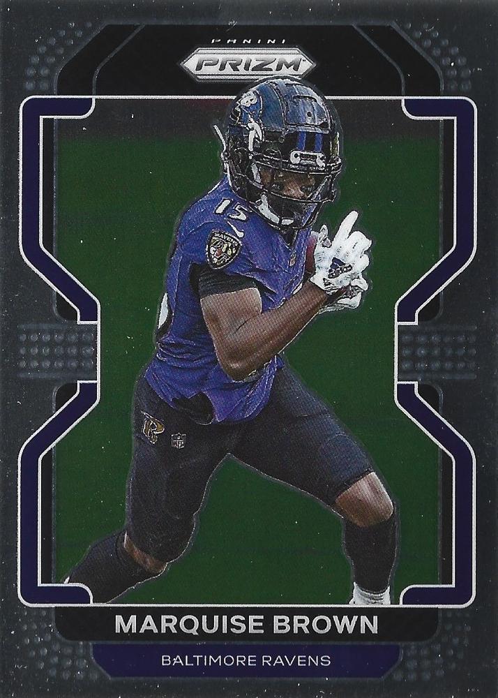 Marquise Brown #280 Baltimore Ravens | 2021 Panini Prizm | NFL Football