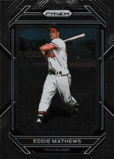 Eddie Mathews #280 Milwaukee Braves | 2023 Panini Prizm