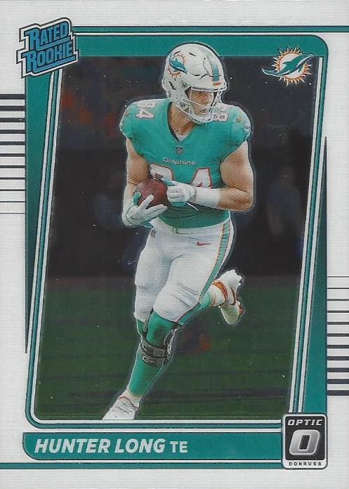 Hunter Long #281 Miami Dolphins | 2021 Donruss Optic | NFL Football