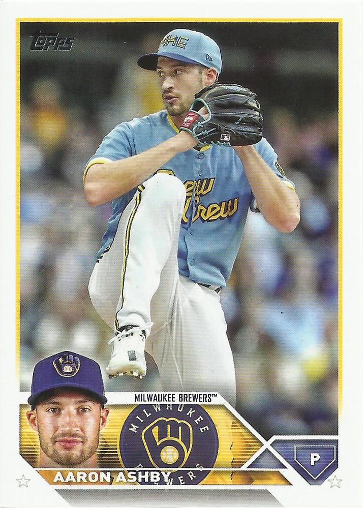 Aaron Ashby #281 Milwaukee Brewers | 2023 Topps