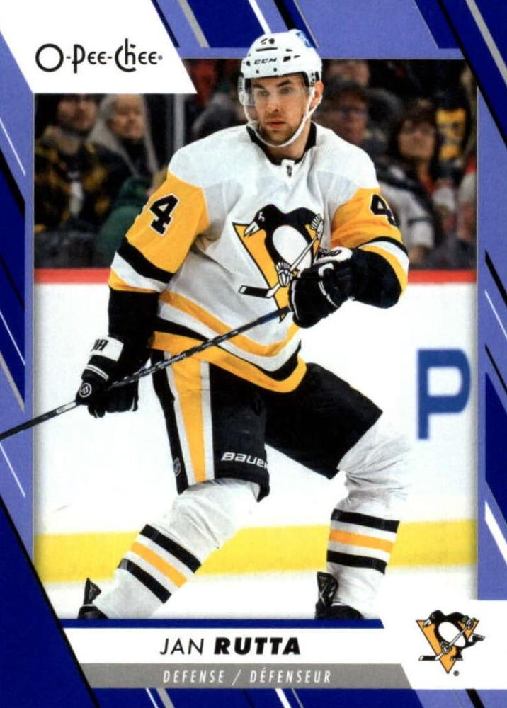 Jan Rutta #281 Pittsburgh Penguins | 2023-24 O-Pee-Chee Blue Border