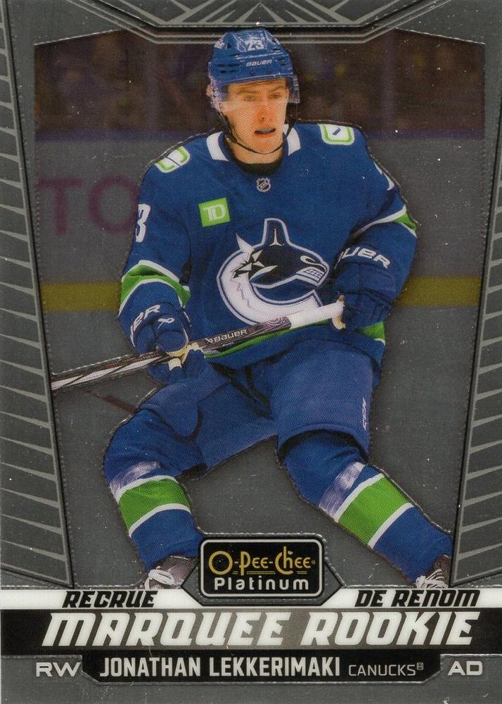 Jonathan Lekkerimaki #281 Vancouver Canucks | 2024-25 O-Pee-Chee Platinum