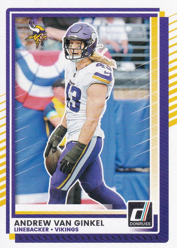 Andrew Van Ginkel #281 Minnesota Vikings | 2025 Donruss | NFL Football