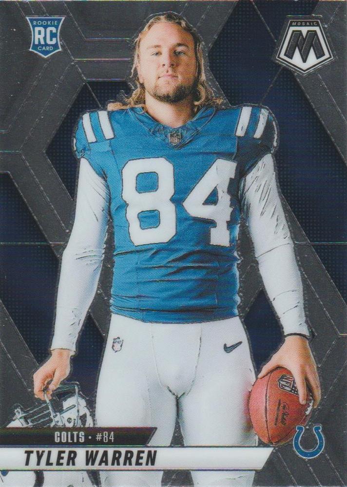 Tyler Warren #281 Indianapolis Colts | 2025 Panini Mosaic | NFL Football
