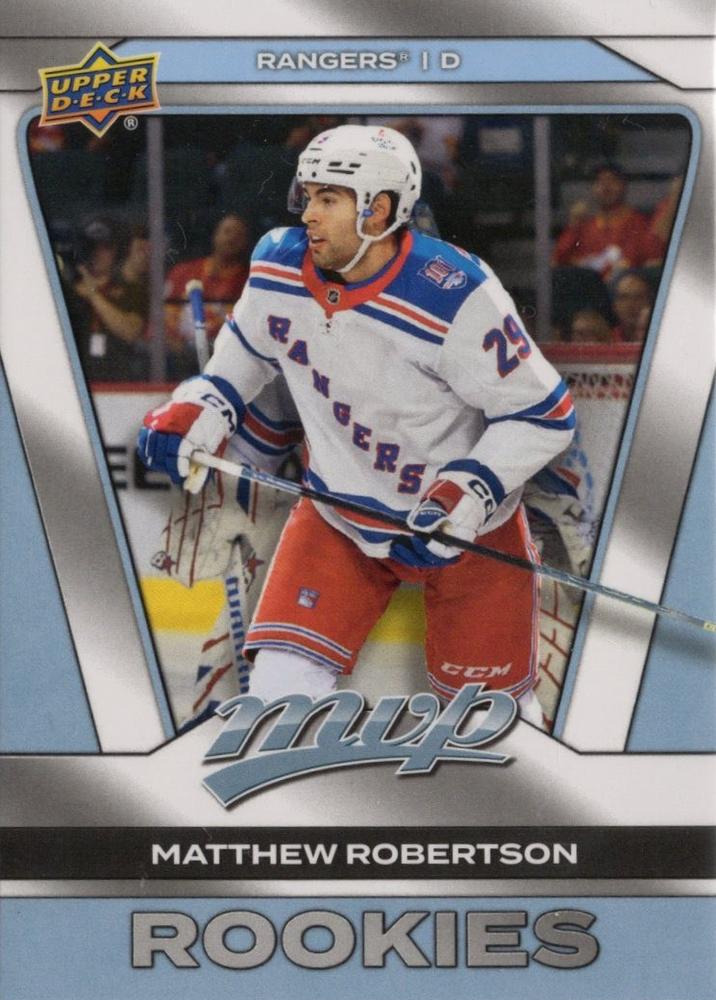 Matthew Robertson #281 New York Rangers | 2025-26 Upper Deck MVP