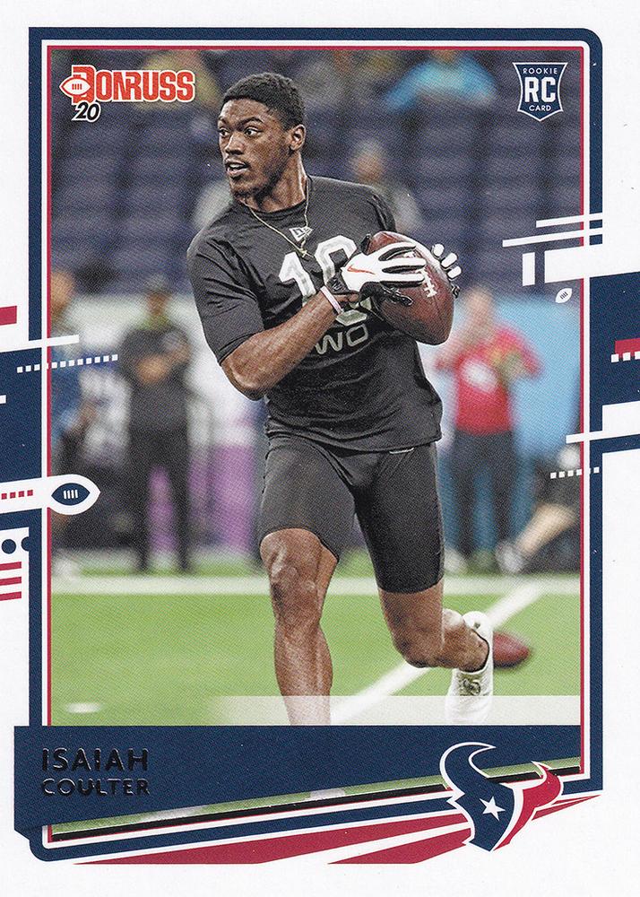 Isaiah Coulter #282 Houston Texans | 2020 Panini Donruss | NFL Football