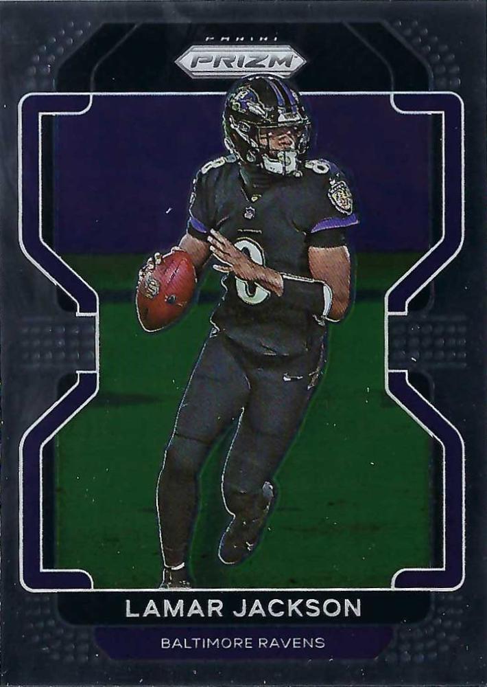 Lamar Jackson #282 Baltimore Ravens | 2021 Panini Prizm | NFL Football