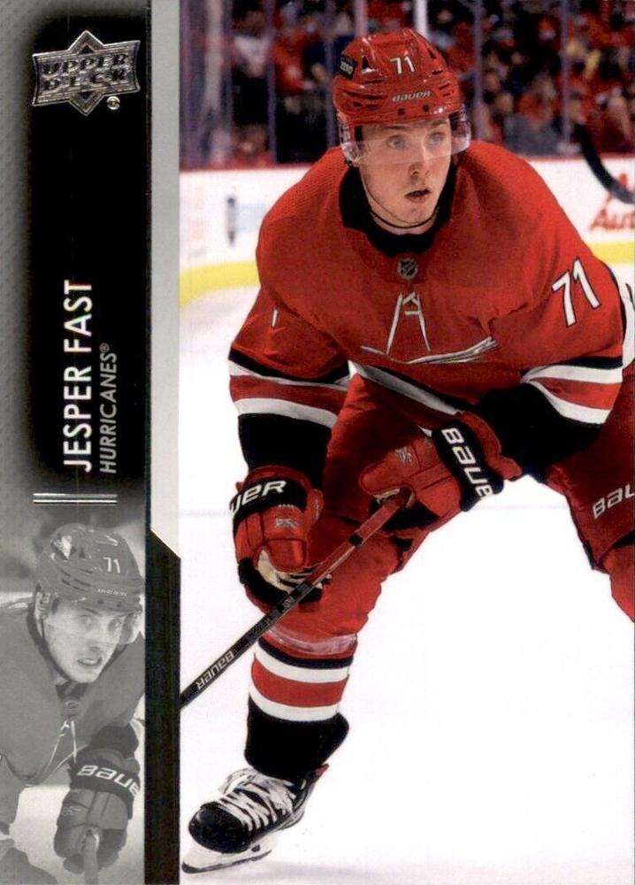 Jesper Fast #282 Carolina Hurricanes | 2021-22 Upper Deck