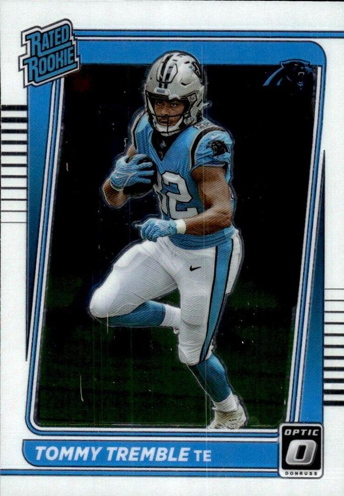 Tommy Tremble #282 Carolina Panthers | 2021 Donruss Optic | NFL Football