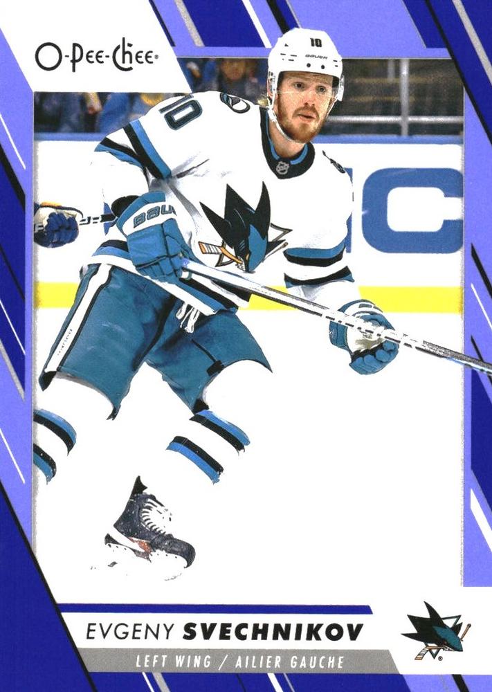 Evgeny Svechnikov #282 San Jose Sharks | 2023-24 O-Pee-Chee Blue Border