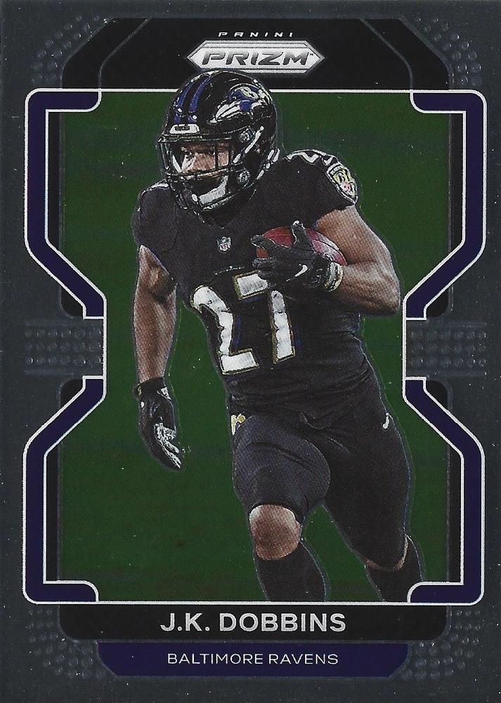 J.K. Dobbins #283 Baltimore Ravens | 2021 Panini Prizm | NFL Football