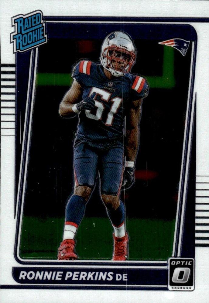 Ronnie Perkins #283 New England Patriots | 2021 Donruss Optic | NFL Football