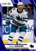 Noah Gregor #283 San Jose Sharks | 2023-24 O-Pee-Chee Blue Border