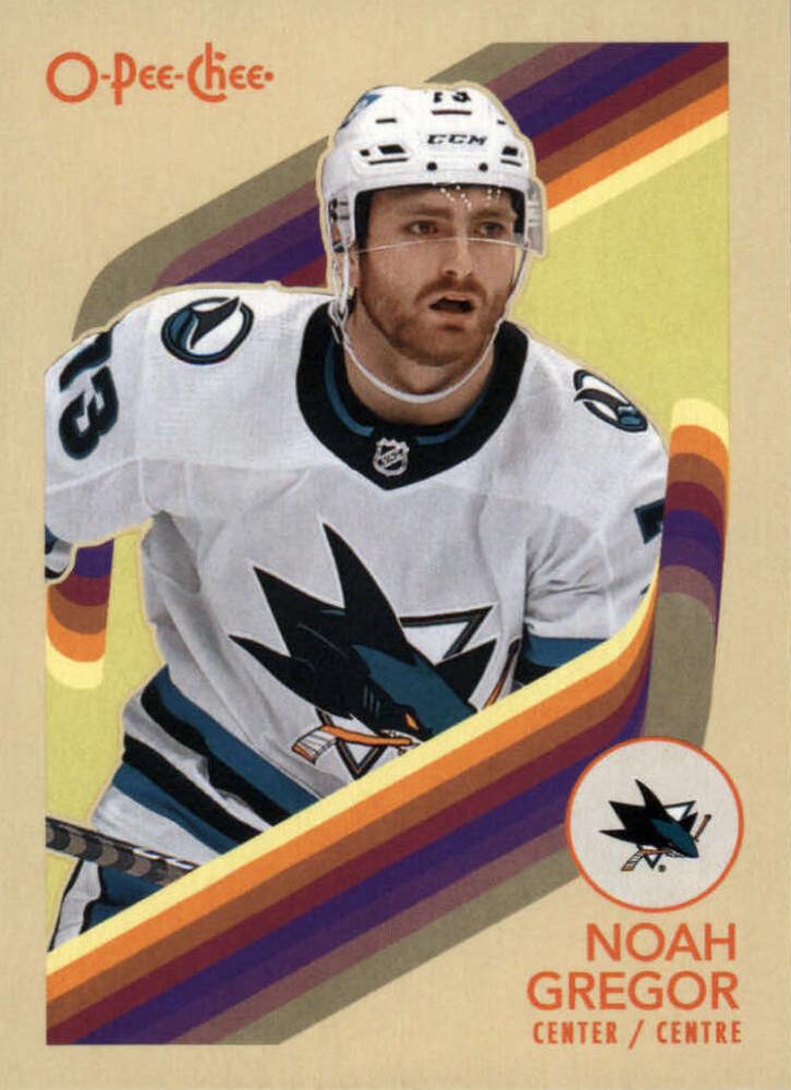Noah Gregor #283 San Jose Sharks | 2023-24 O-Pee-Chee Retro