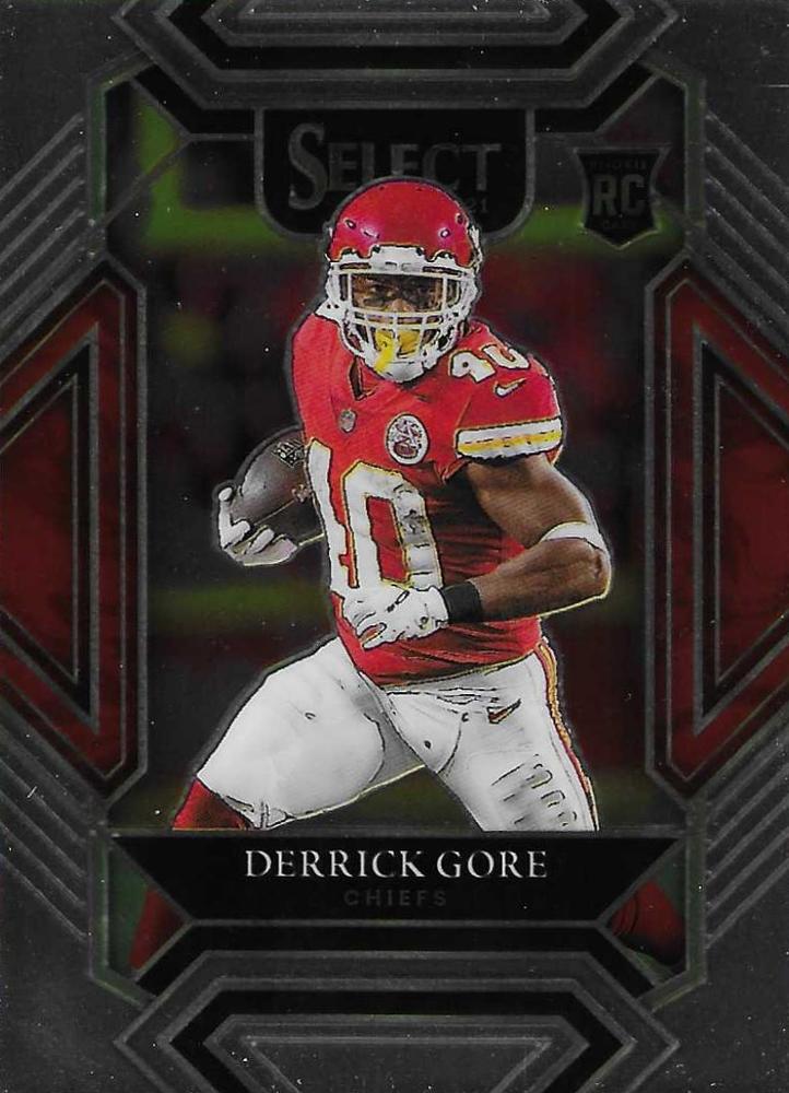 Derrick Gore #284 Kansas City Chiefs | 2021 Panini Select |  | NFL Football