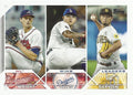 NL Wins Leaders (Kyle Wright / Julio Urías / Yu Darvish) #284 Multi-Team | 2023 Topps