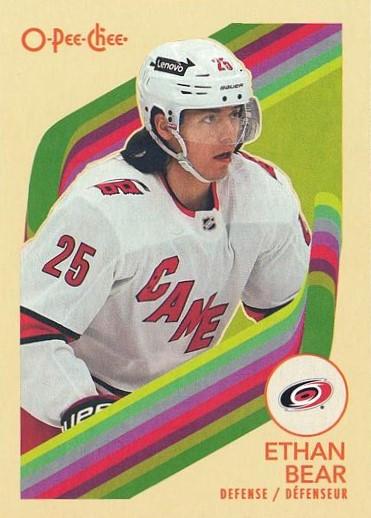 Ethan Bear #284 Carolina Hurricanes | 2023-24 O-Pee-Chee Retro