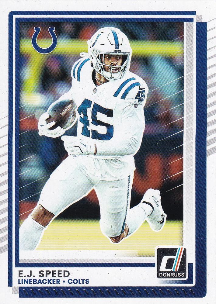 E.J. Speed #284 Indianapolis Colts | 2025 Donruss | NFL Football