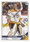 Juuse Saros #285 Nashville Predators | 2019-20 Topps NHL Sticker Collection