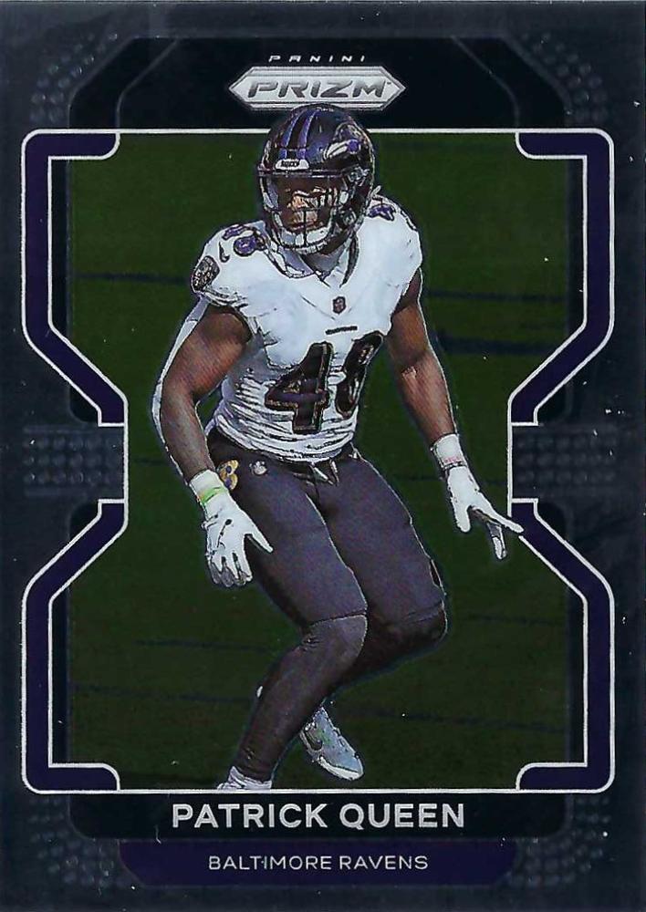 Patrick Queen #285 Baltimore Ravens | 2021 Panini Prizm | NFL Football
