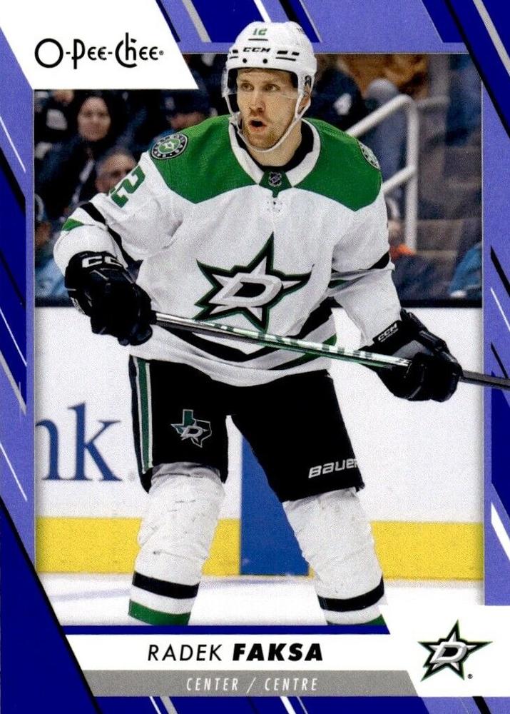 Radek Faksa #285 Dallas Stars | 2023-24 O-Pee-Chee Blue Border
