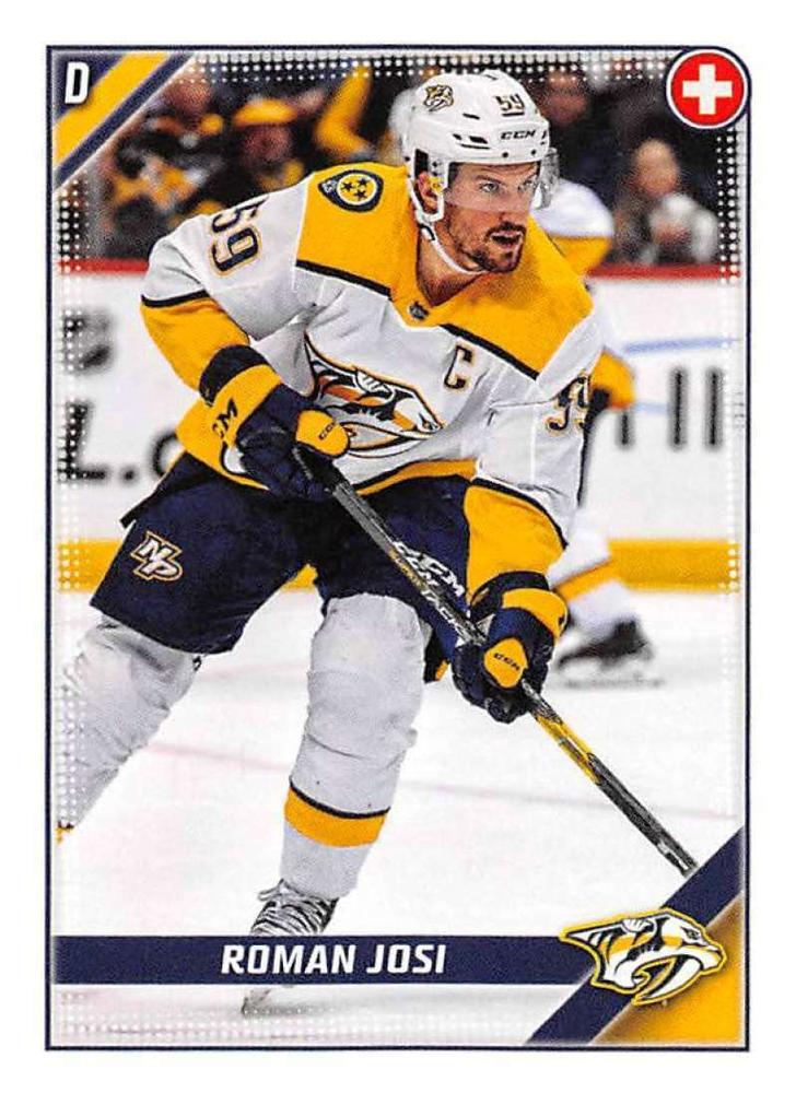 Roman Josi #286 Nashville Predators | 2019-20 Topps NHL Sticker Collection