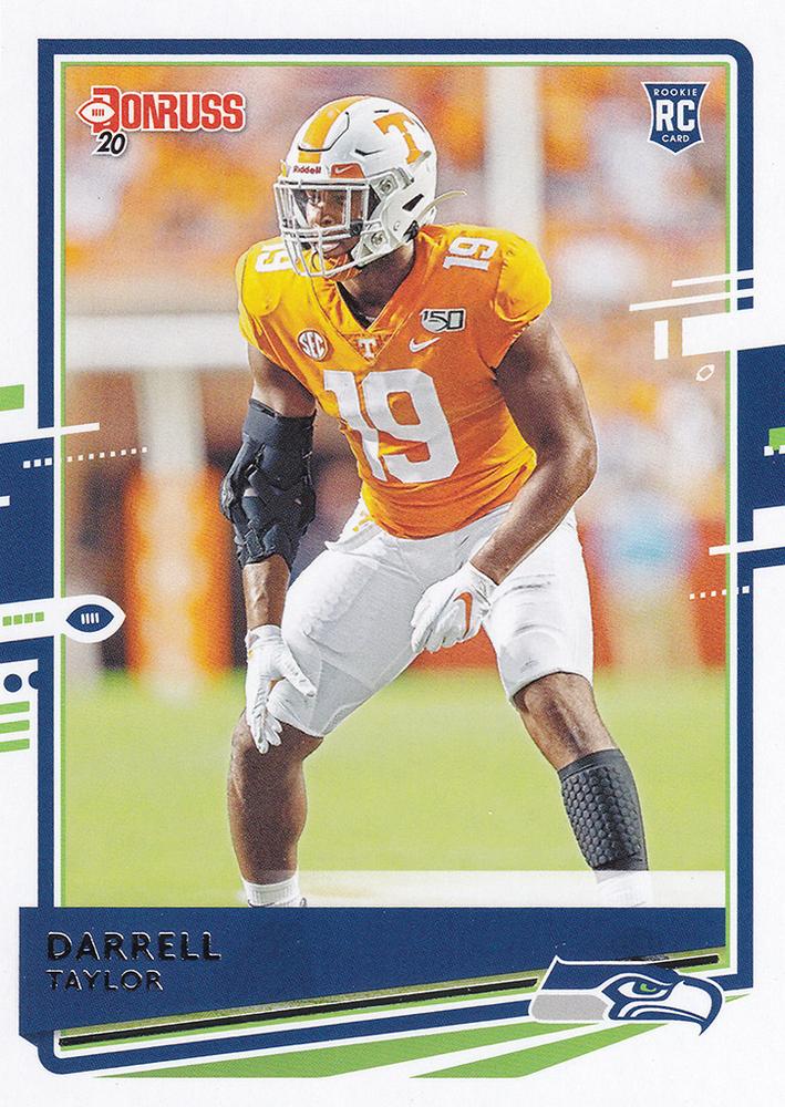 Darrell Taylor #286 Seattle Seahawks | 2020 Panini Donruss | NFL Football