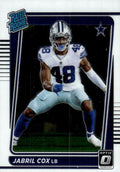 Jabril Cox #286 Dallas Cowboys | 2021 Donruss Optic | NFL Football