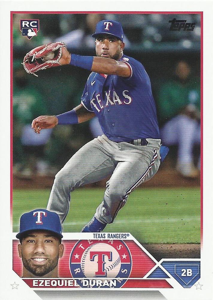 Ezequiel Duran #286 Texas Rangers | 2023 Topps