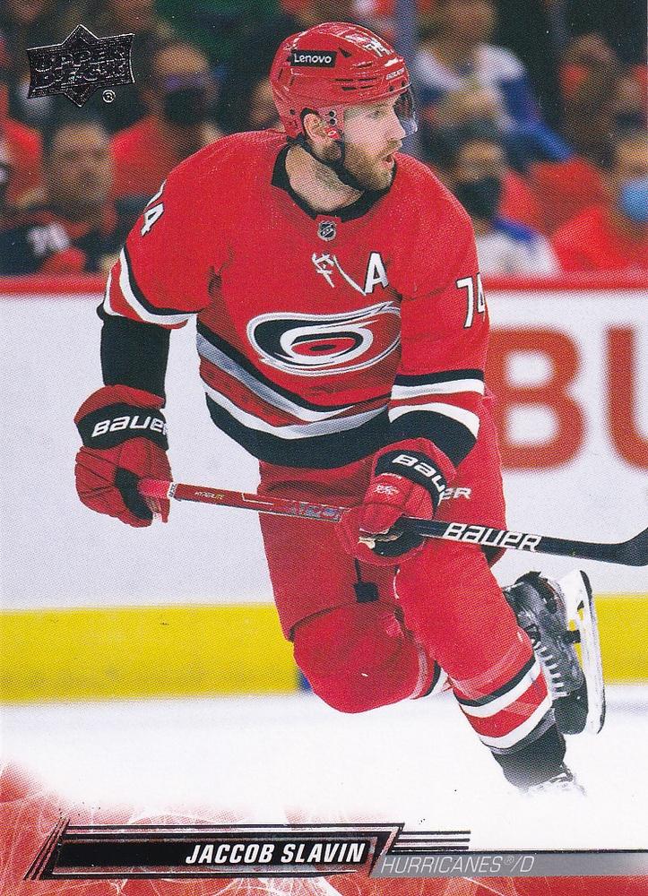 Jaccob Slavin #286 Carolina Hurricanes | 2022-23 Upper Deck