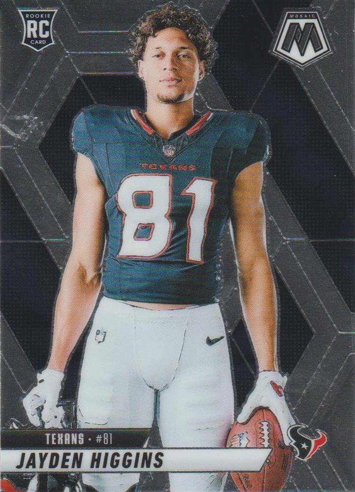 Jayden Higgins #286 Houston Texans | 2025 Panini Mosaic | NFL Football