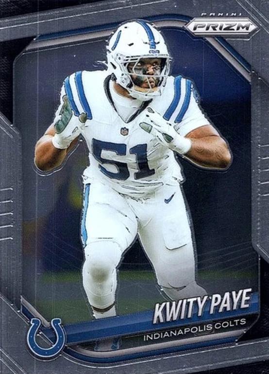 Kwity Paye #286 Indianapolis Colts | 2025 Panini Prizm | NFL Football