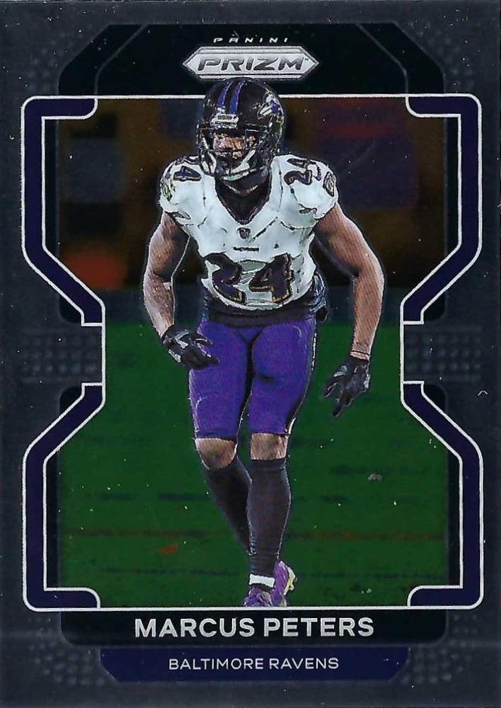 Marcus Peters #287 Baltimore Ravens | 2021 Panini Prizm | NFL Football