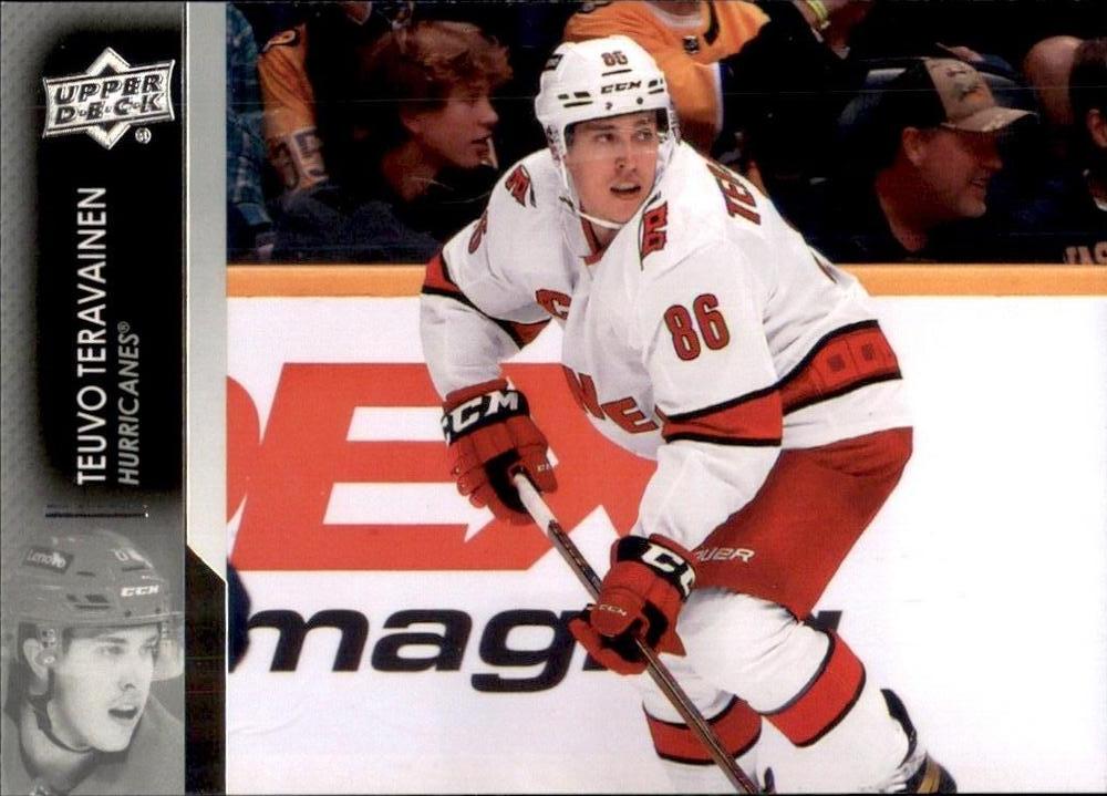Teuvo Teravainen #287 Carolina Hurricanes | 2021-22 Upper Deck