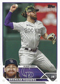 Brendan Rodgers #287 Colorado Rockies | 2023 Topps