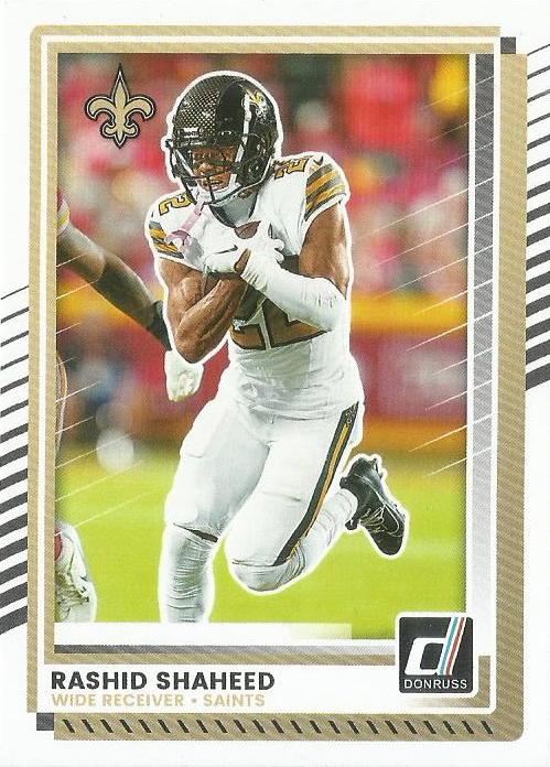 Rashid Shaheed #287 New Orleans Saints | 2025 Donruss | NFL Football