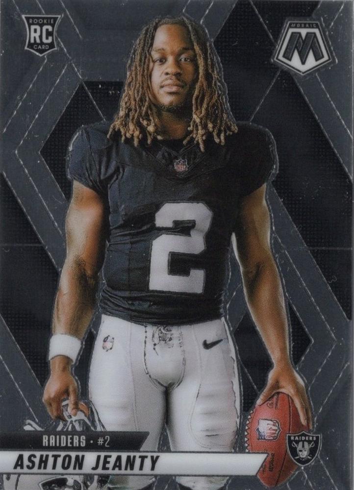 Ashton Jeanty #287 Las Vegas Raiders | 2025 Panini Mosaic | NFL Football