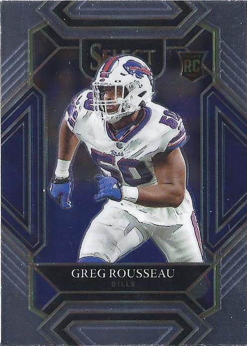 Greg Rousseau #288 Buffalo Bills | 2021 Panini Select |  | NFL Football