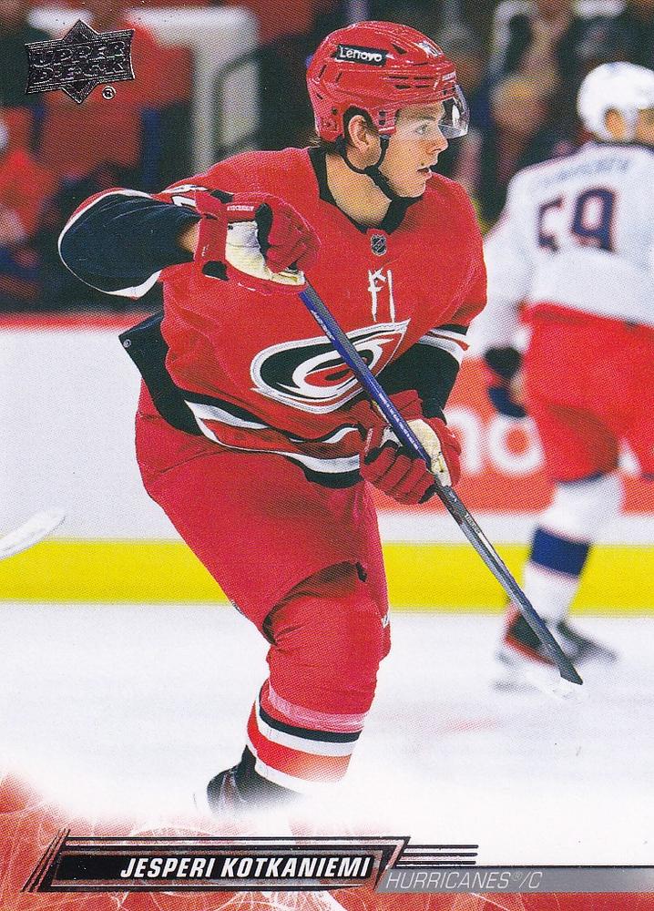 Jesperi Kotkaniemi #288 Carolina Hurricanes | 2022-23 Upper Deck