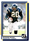Natrone Means #288 San Diego Chargers | 2025 Donruss | NFL Football